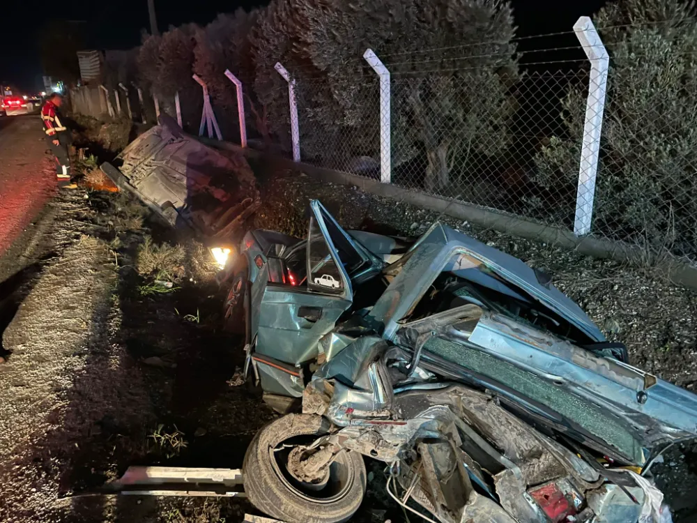 Söke’de iki otomobil çarpıştı: 7 yaralı