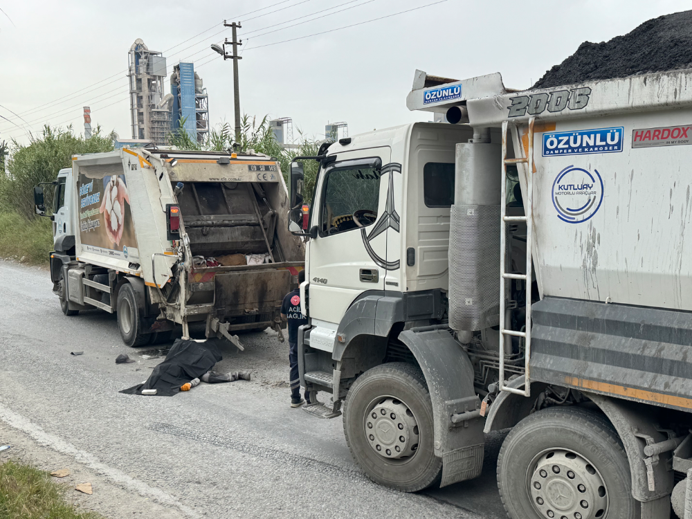 SÖKE’DE FECİ KAZA,TEMİZLİK GÖREVLİSİ OLAY YERİNDE YAŞAMINI YİTİRDİ