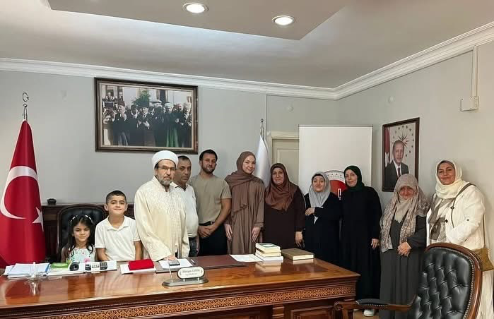 Müslüman olup Berfin adını aldı