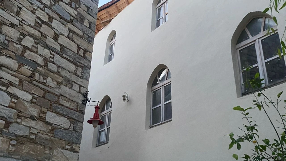 Çatısı çöken caminin bakım ve onarım çalışmaları başlıyor